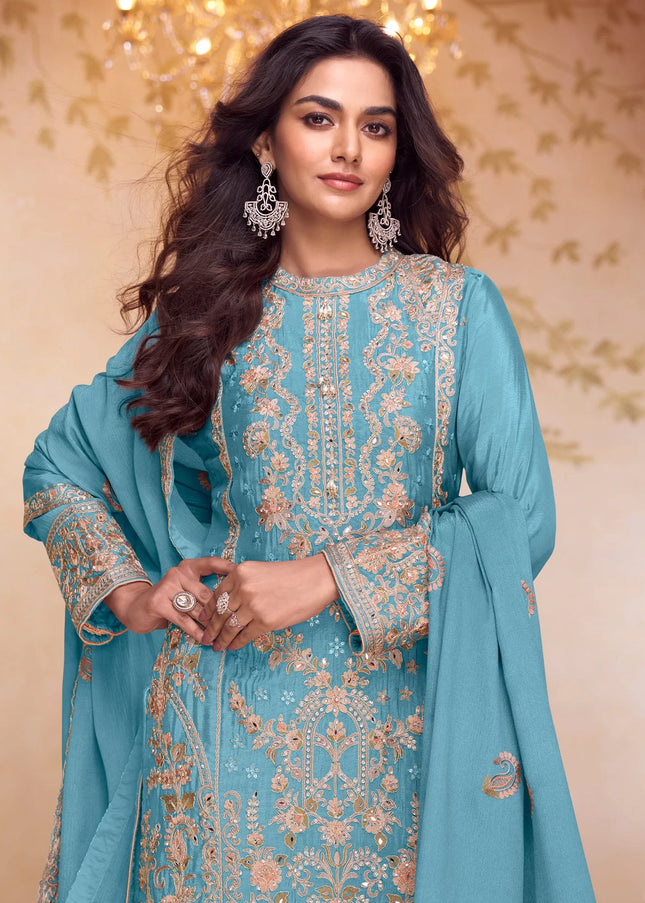 Chinnon Embroidered Pant Style Suit Series