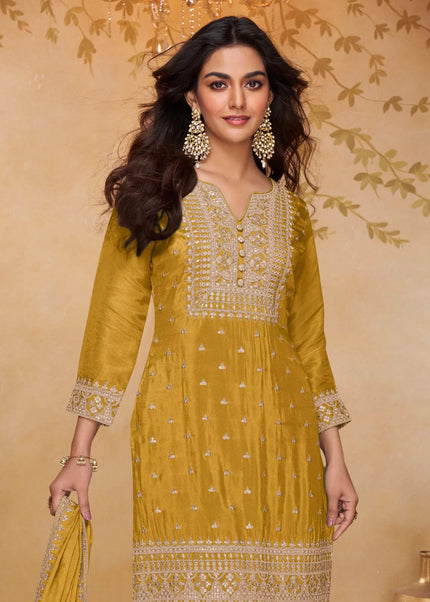 Chinnon Embroidered Gharara Suit Series