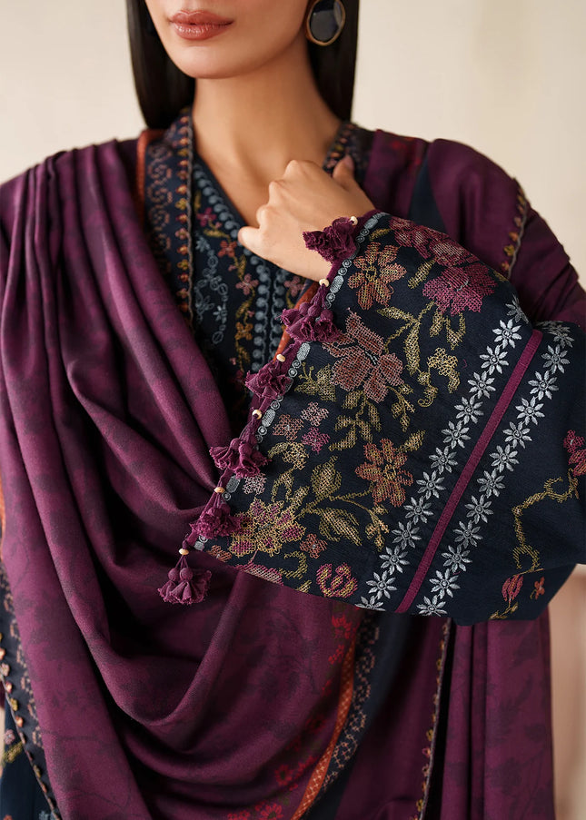 Baroque | Embroidered Khaddar UF-4350