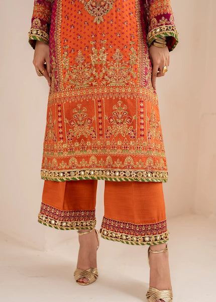 Baroque | Embroidered Chiffon UF-706