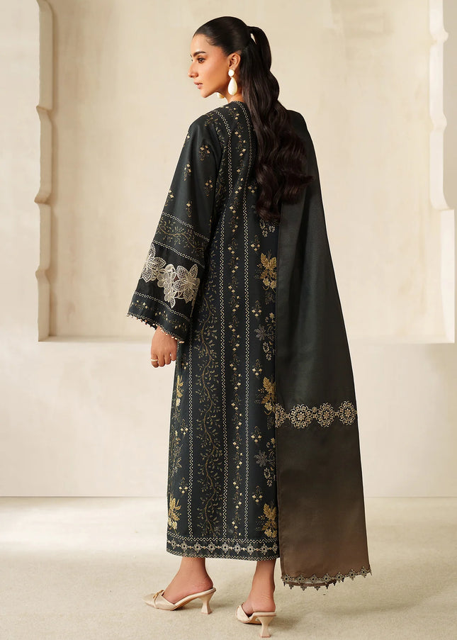 Baroque | Embroidered Khaddar UF-4332