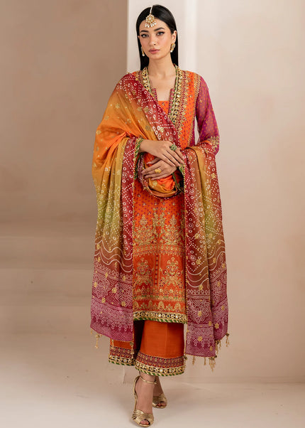 Baroque | Embroidered Chiffon UF-706