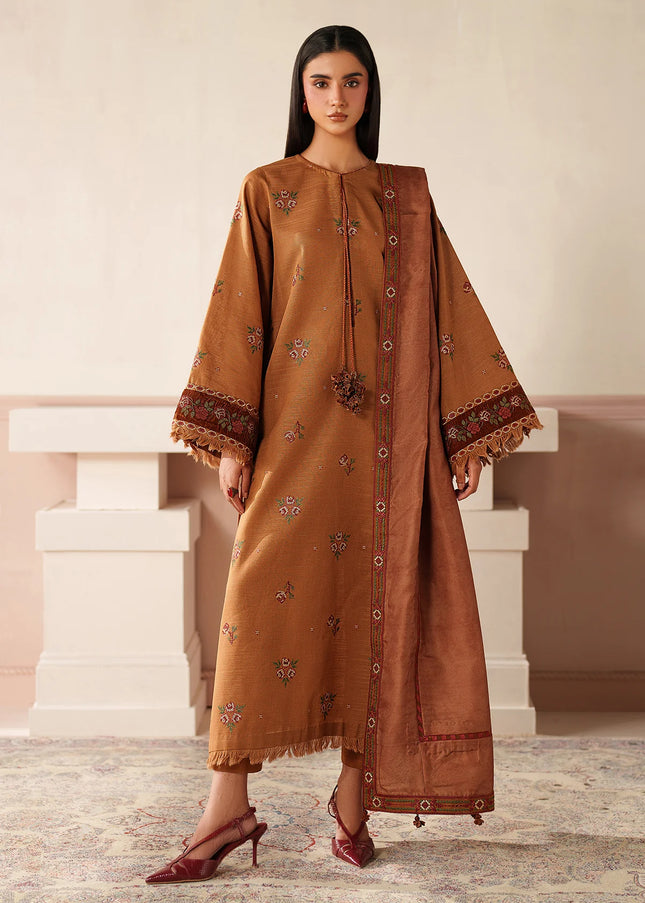 Baroque | Embroidered Khaddar UF-4351