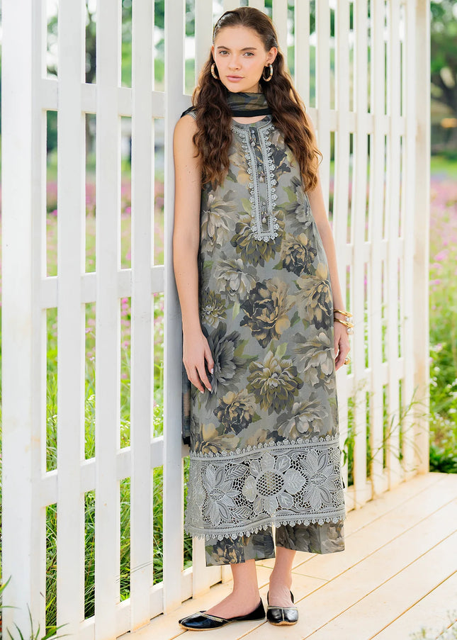 Baroque | Embroidered Lawn UF-4218
