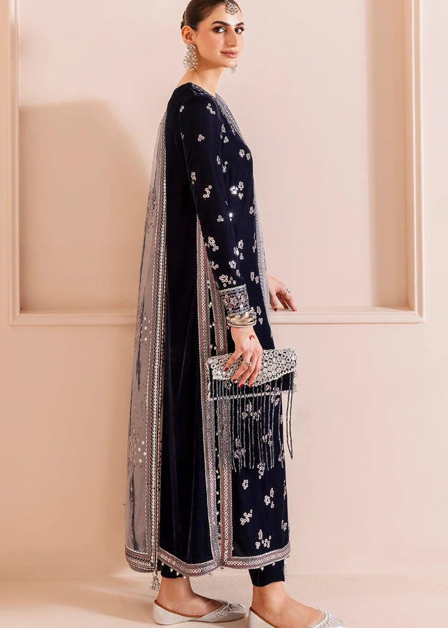 Jazmin | Embroidered Velvet Formal CVF D-03