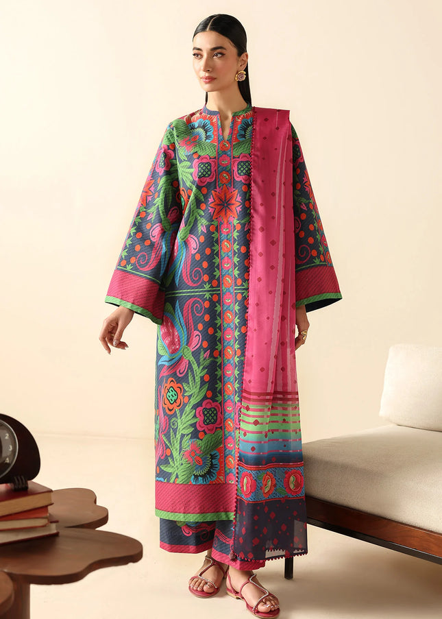 Jazmin | Digital Printed Lawn - USE-9345