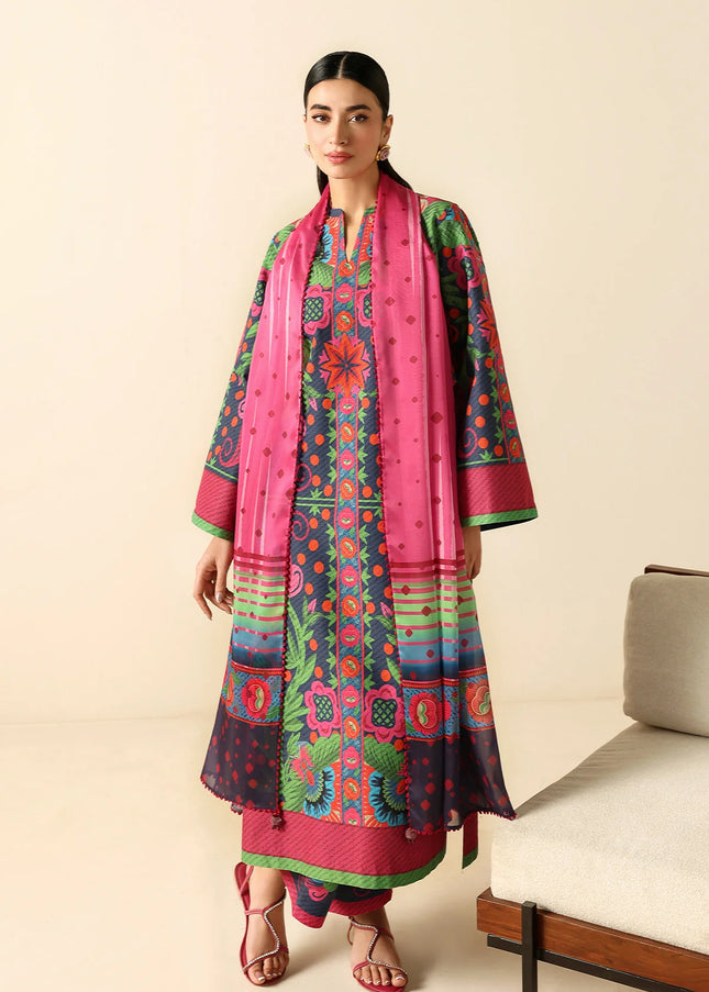 Jazmin | Digital Printed Lawn - USE-9345