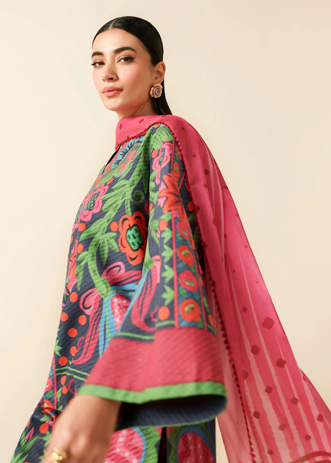 Jazmin | Digital Printed Lawn - USE-9345