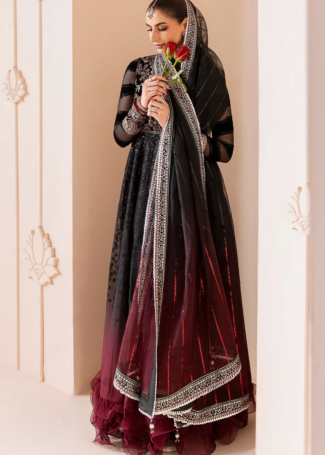 Jazmin | Embroidered Velvet Formal CVF D-10