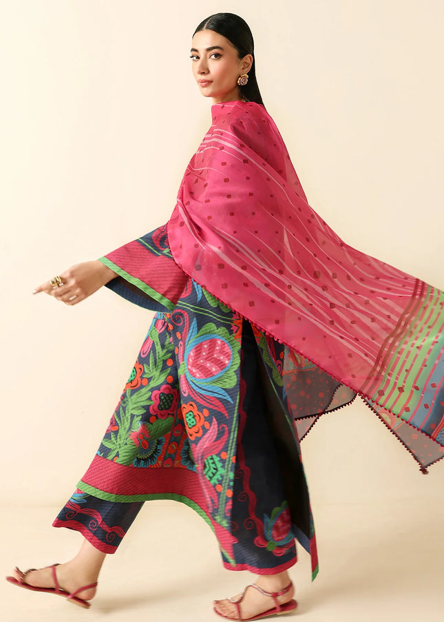 Jazmin | Digital Printed Lawn - USE-9345