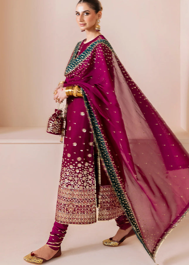 Jazmin | Embroidered Velvet Formal CVF D-02