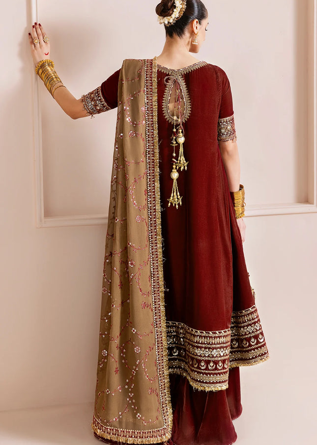 Jazmin | Embroidered Velvet Formal CVF D-13