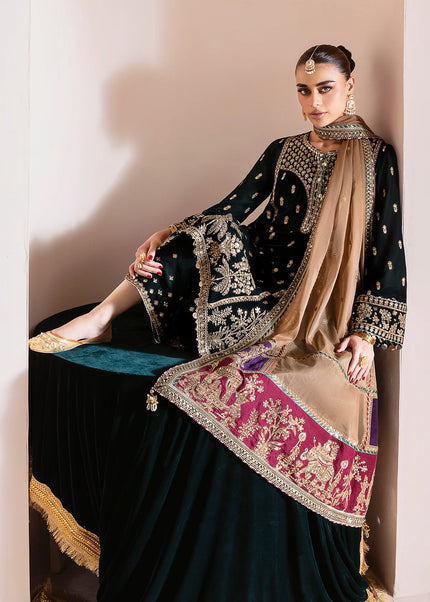 Jazmin | Embroidered Velvet Formal CVF D-01