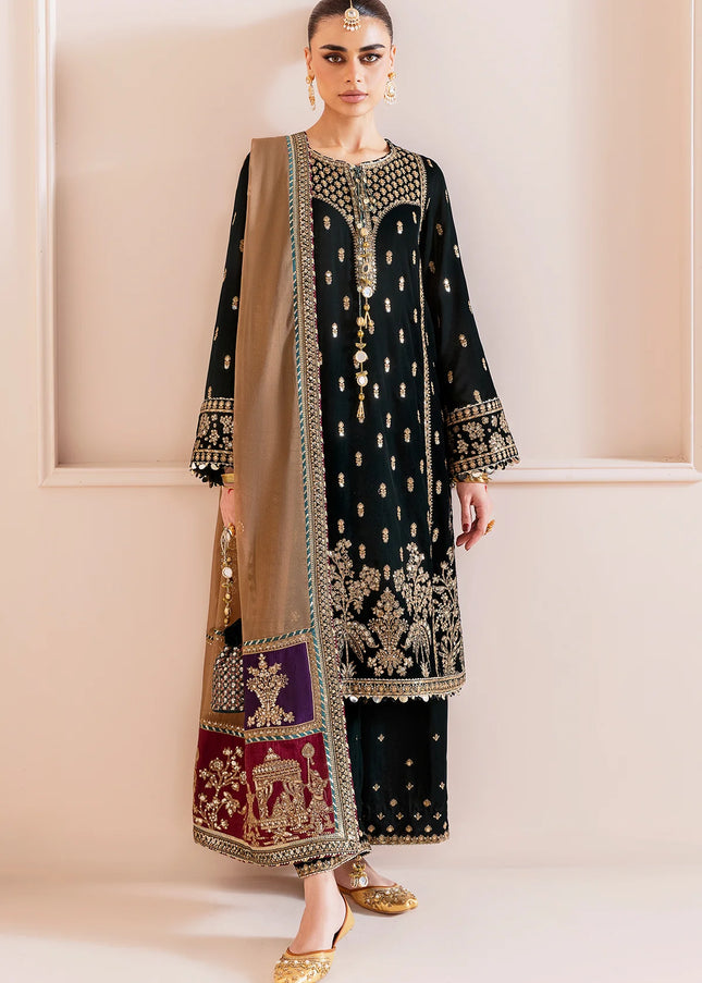 Jazmin | Embroidered Velvet Formal CVF D-01