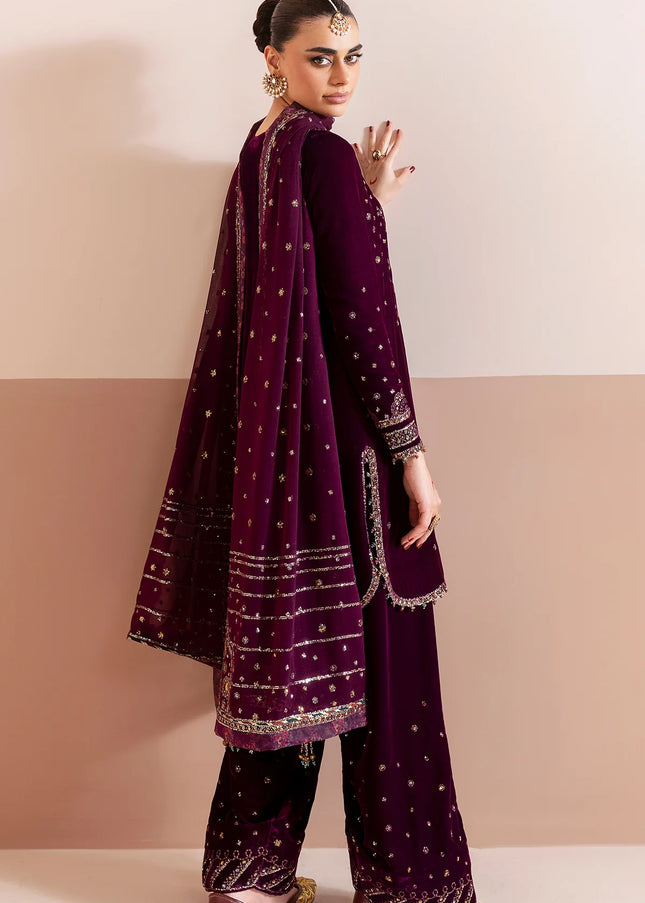 Jazmin | Embroidered Velvet Formal CVF D-05