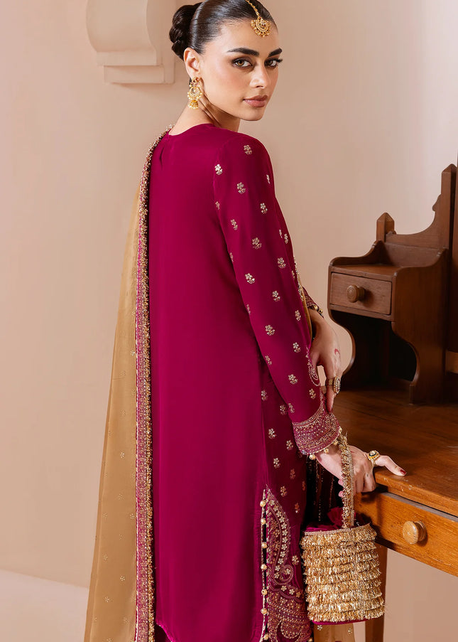 Jazmin | Embroidered Velvet Formal CVF D-11