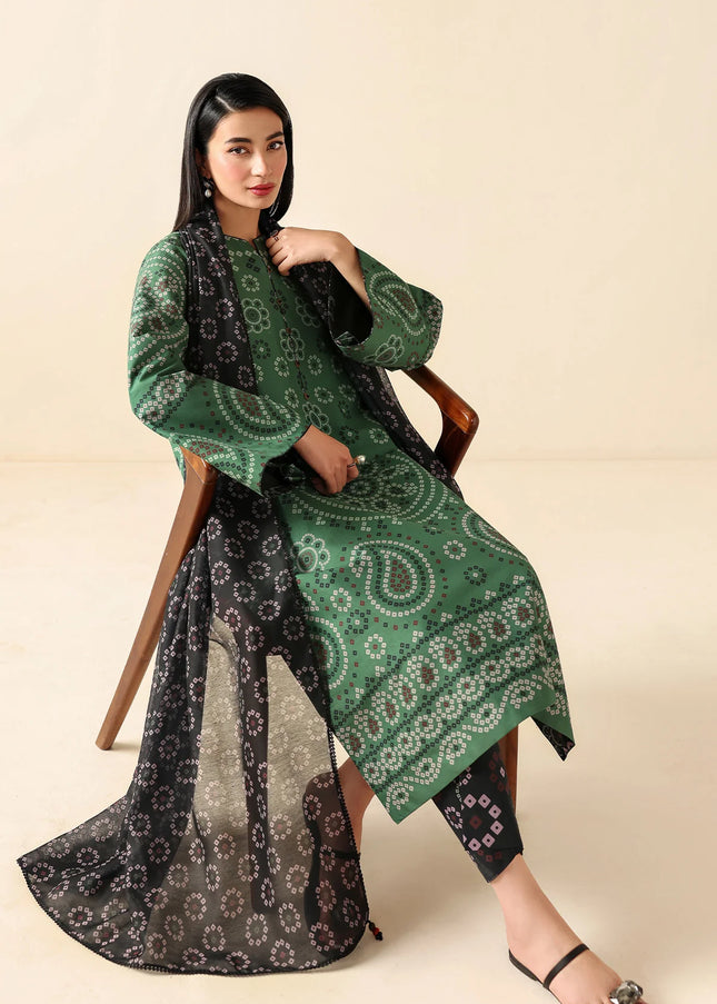 Jazmin | Digital Printed Lawn - USE-9340