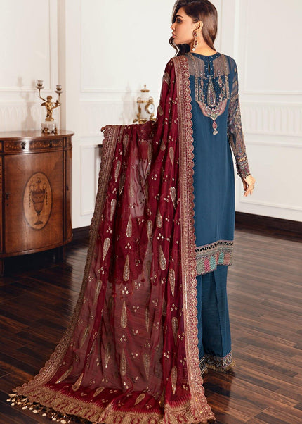 Jazmin | Wedding Formals -Embroidered Chiffon UC-3049