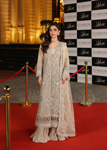 Elaf Premium | Stardom-Formal-Handwork'25 - Saffron