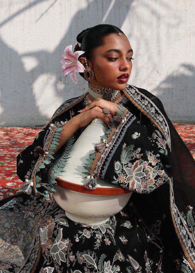 Hussain Rehar | Luxury Lawn '26 - Sable
