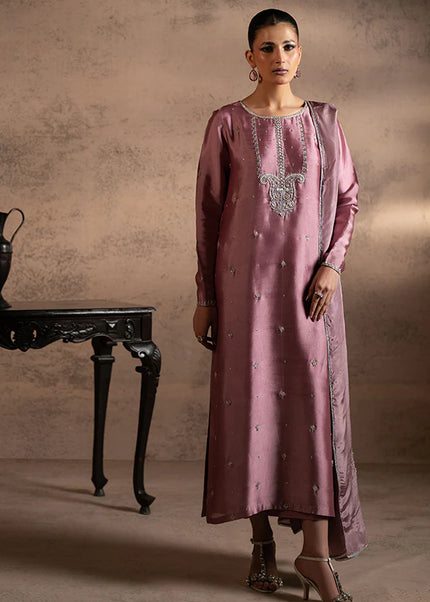 Farrukhzia | Fareesha - Dusty Rose