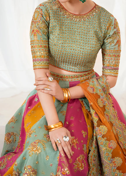 Baroque | Embroidered Silk UF-4036
