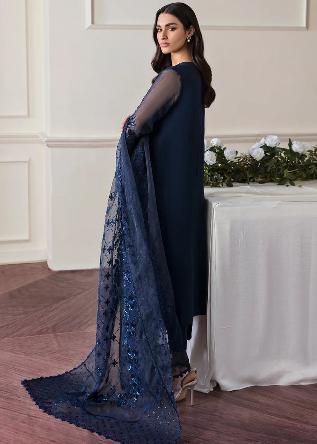 Baroque | Embroidered Chiffon UF-292