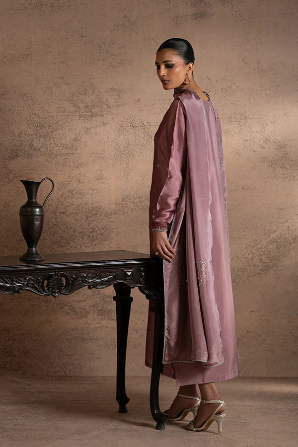 Farrukhzia | Fareesha - Dusty Rose