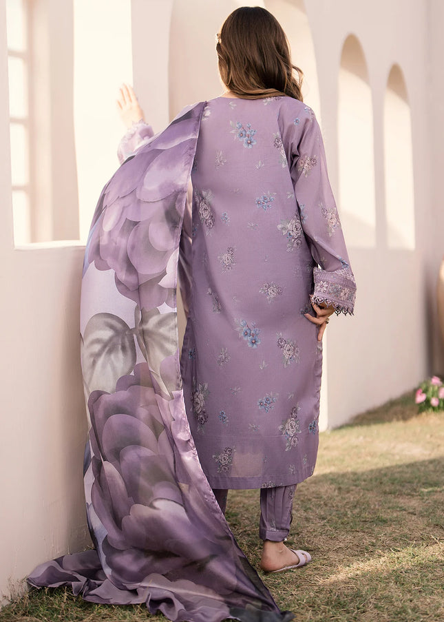 Baroque | Embroidered Printed Lawn UF-600