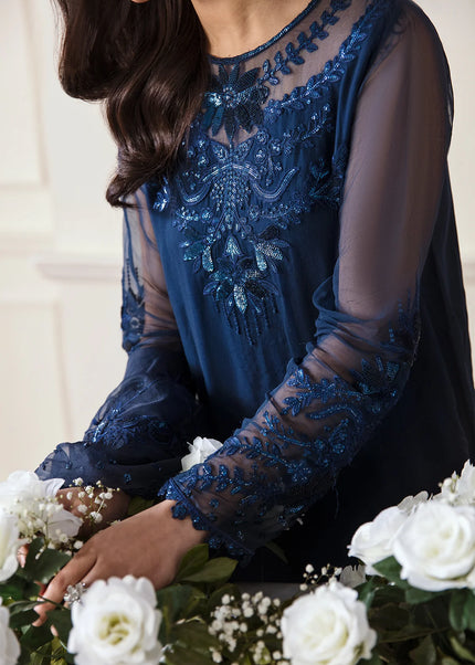 Baroque | Embroidered Chiffon UF-292