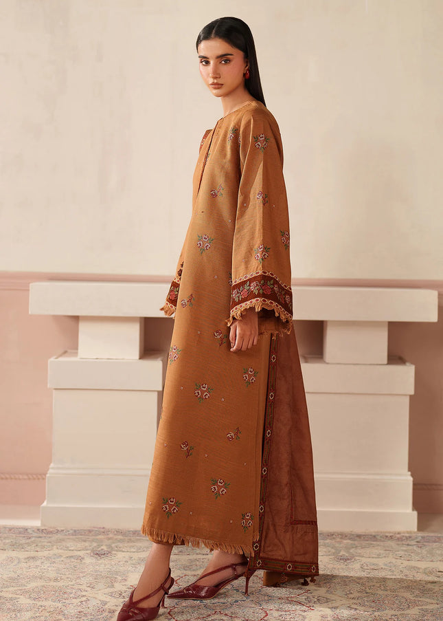 Baroque | Embroidered Khaddar UF-4351