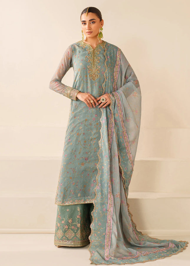 Baroque | Embroidered Chiffon UF-4278