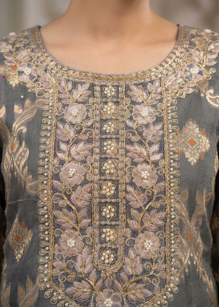 Cotton Embroidered Pant Style Suit Series