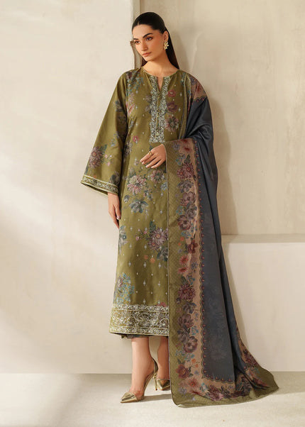 Baroque | Embroidered Khaddar UF-4333