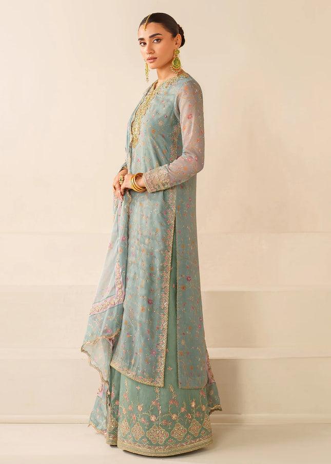 Baroque | Embroidered Chiffon UF-4278