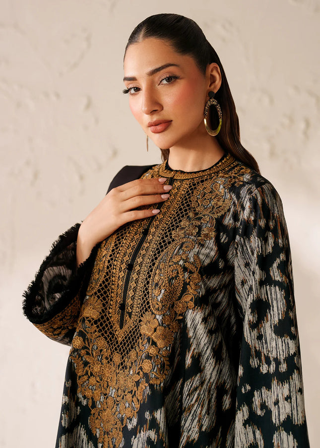 Baroque | Embroidered Viscose Silk UF-4289
