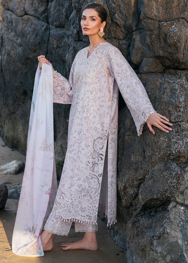 Baroque | Embroidered Printed Lawn UF-4130