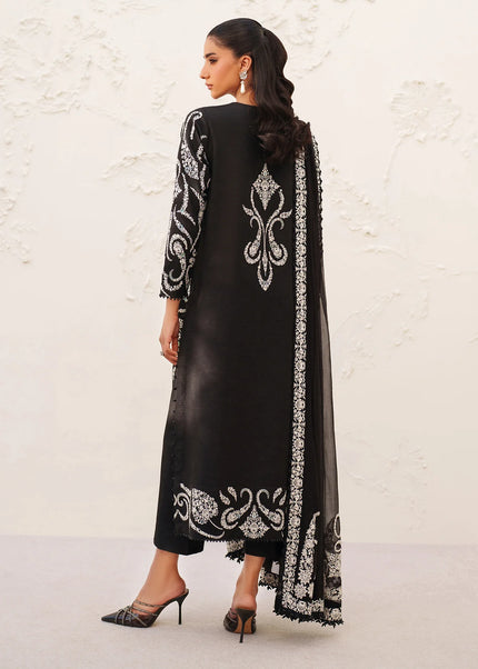Baroque | Embroidered Raw Silk UF-4381