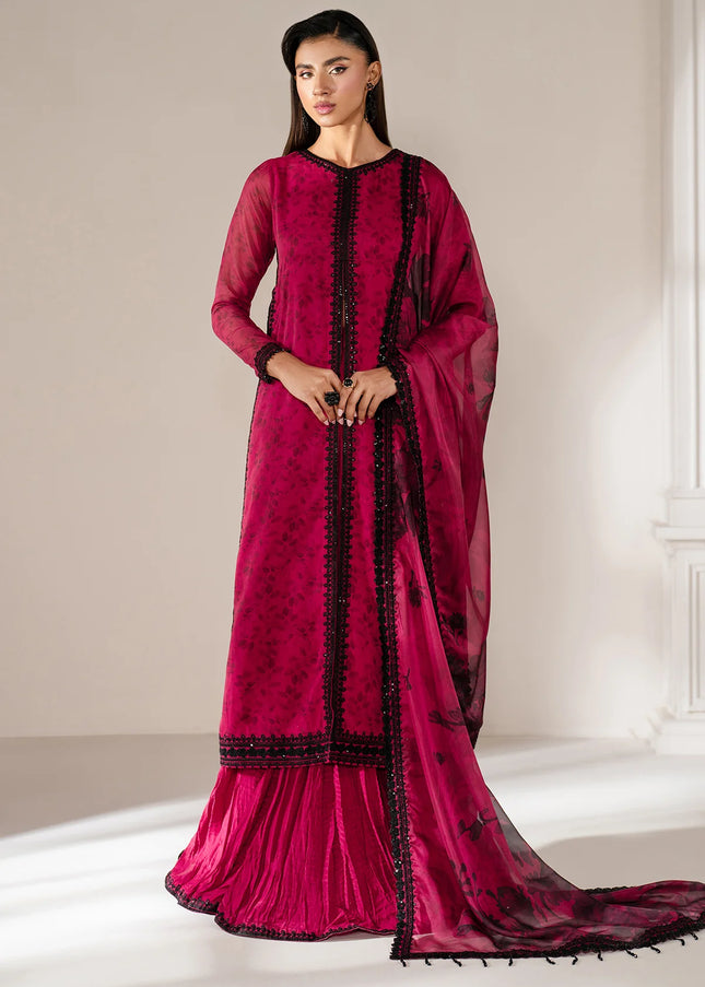 Baroque | Embroidered Chiffon UF-4138