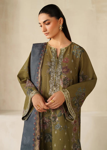 Baroque | Embroidered Khaddar UF-4333