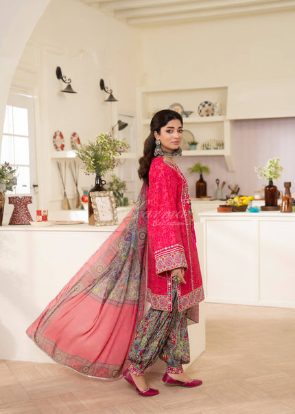 Karma | Gul Mahar - Fuchsia