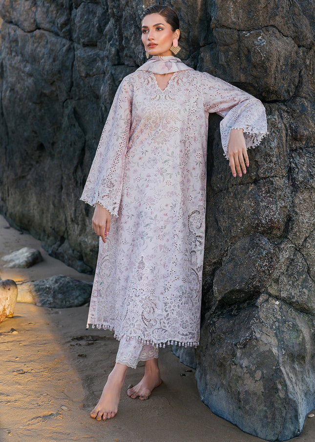 Baroque | Embroidered Printed Lawn UF-4130
