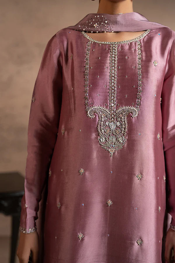 Farrukhzia | Fareesha - Dusty Rose