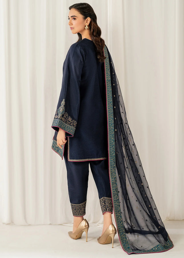 Baroque | Embroidered Raw Silk UF-4049