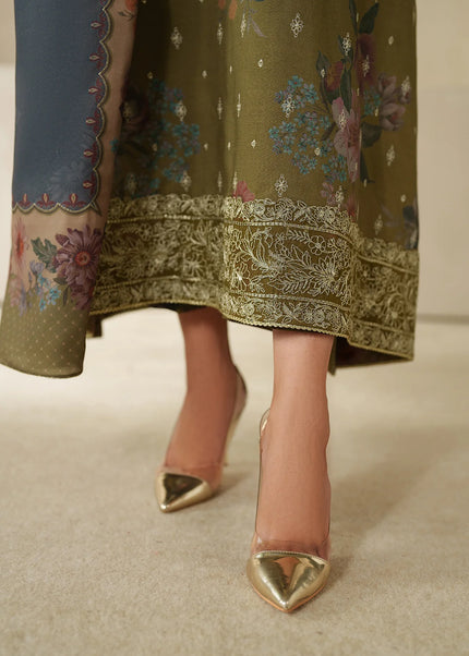 Baroque | Embroidered Khaddar UF-4333