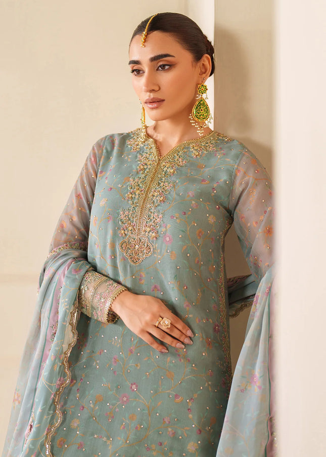 Baroque | Embroidered Chiffon UF-4278
