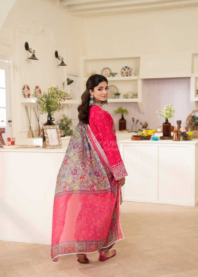 Karma | Gul Mahar - Fuchsia