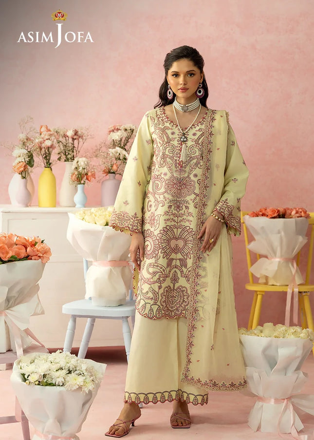 Asim Jofa | Luxury Lawn '26  - AJULW-09