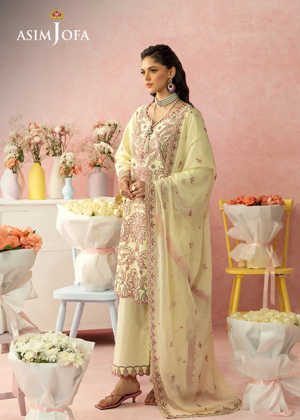 Asim Jofa | Luxury Lawn '26  - AJULW-09