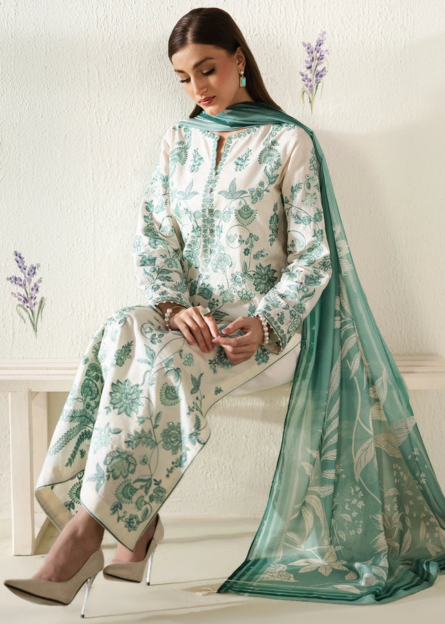 Baroque | Embroidered Jacquard Lawn UF-4430